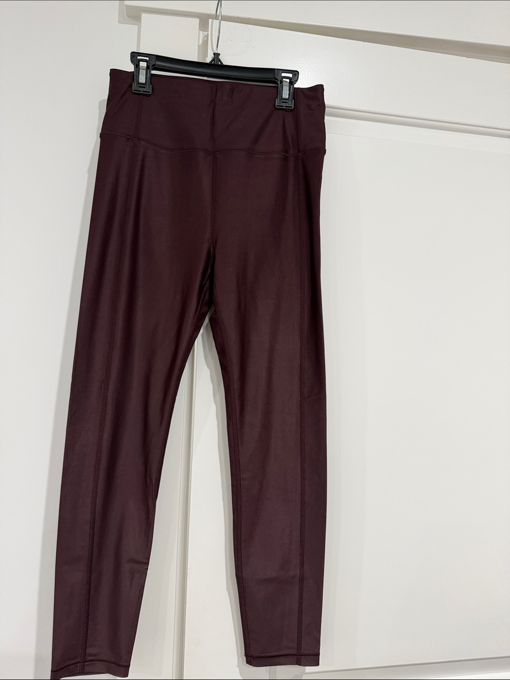 Sweaty Betty Deep Burgundy High-Rise Leggings